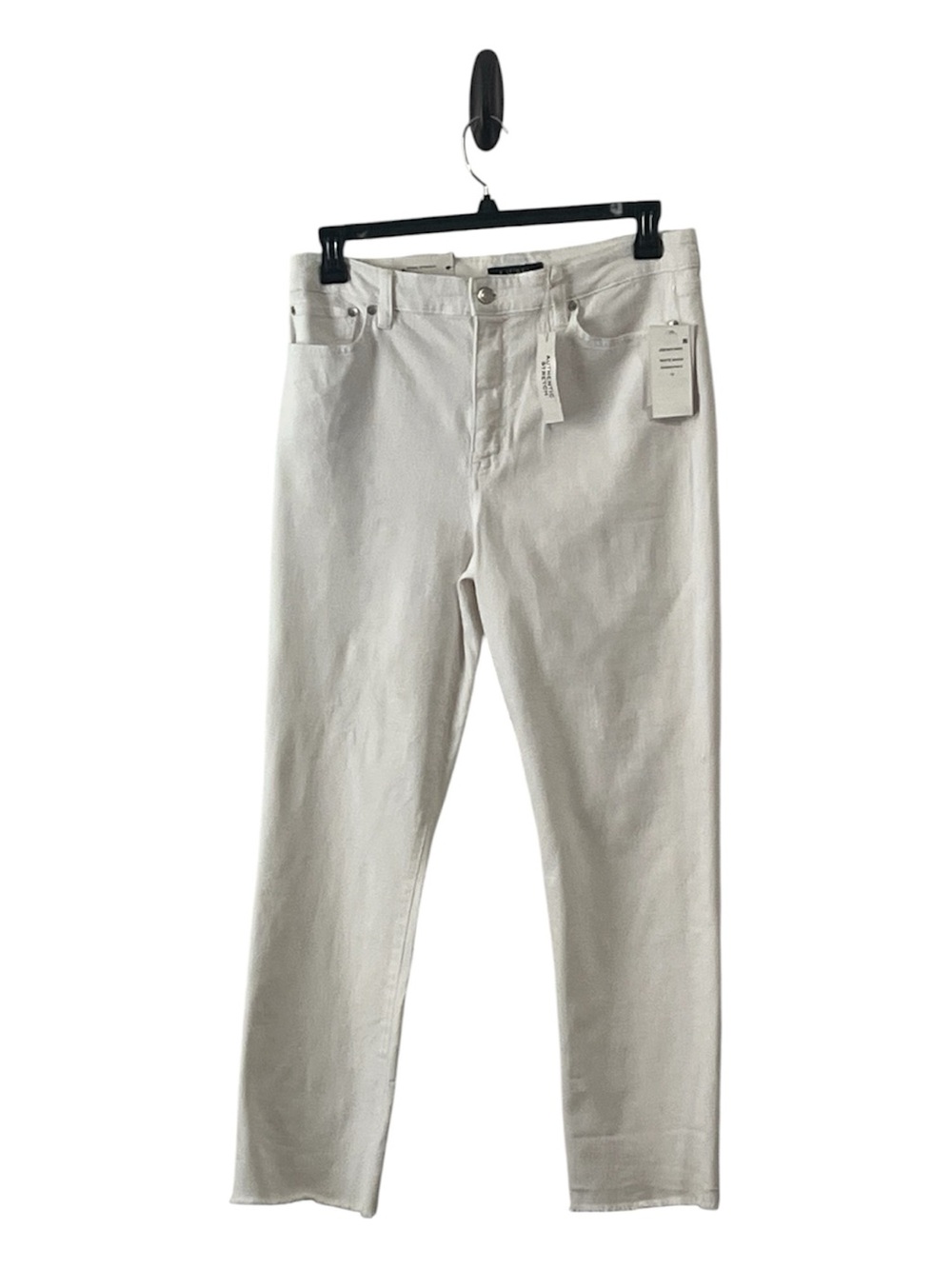 Lauren Ralph Lauren Women’s Slim Straight White Jeans Size 12‎